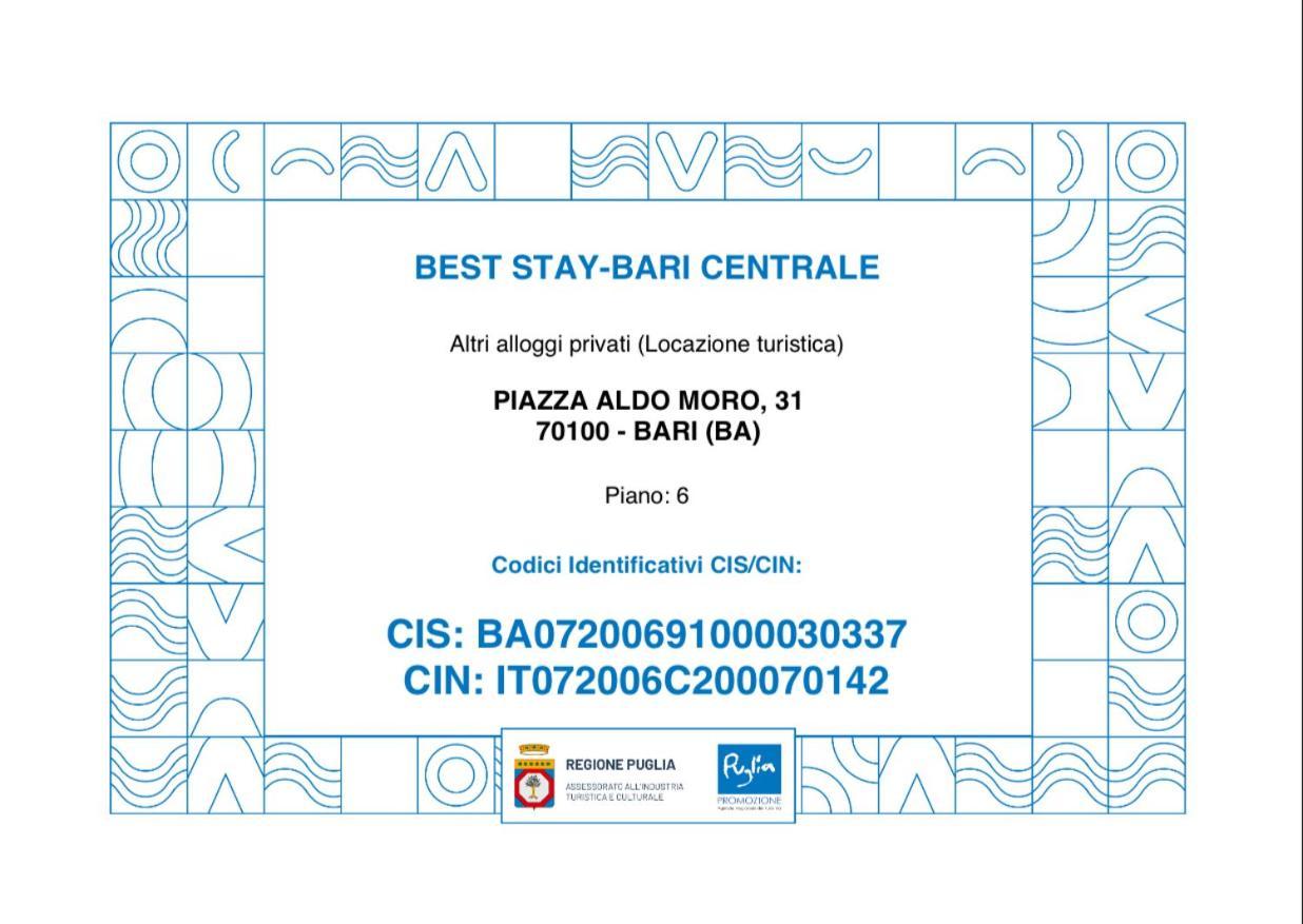 Best Stay - Bari Centrale المظهر الخارجي الصورة